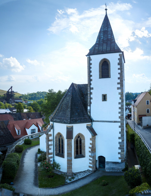 Johanniskirche Rosenberg: Ansicht Kirchturm